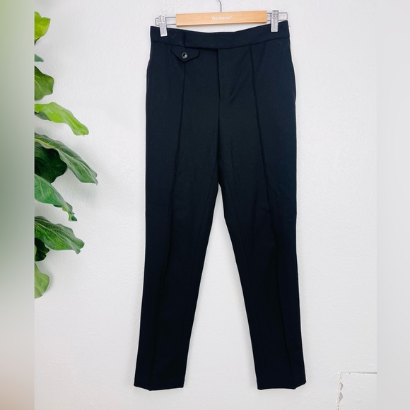 Ralph Lauren 100% Wool Trouser Pants in Black - Picture 2 of 7